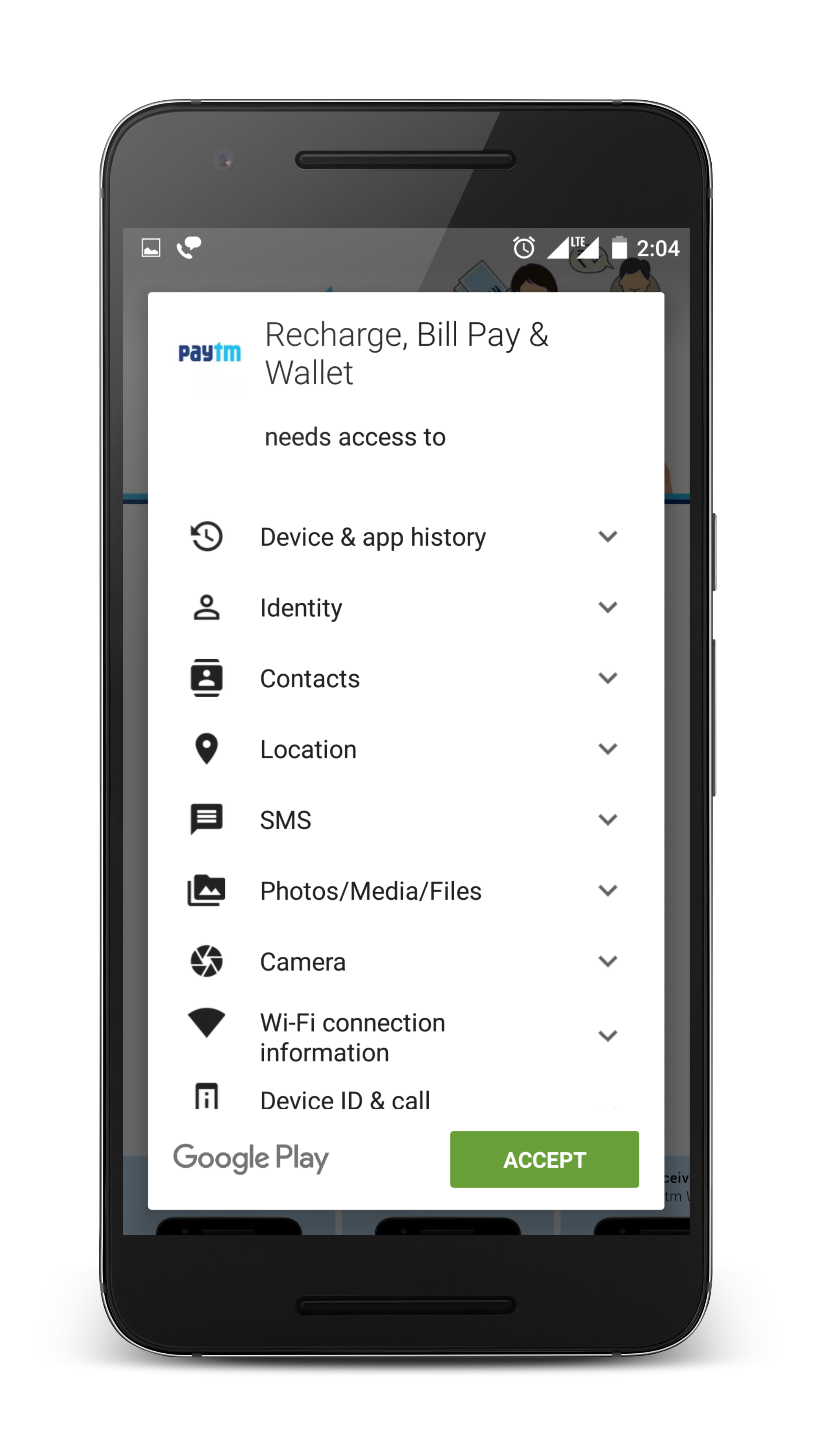 Install Paytm Mobile App
