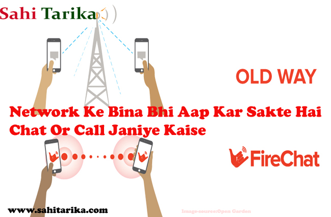 bina network ke call or chat kaise kre