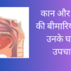 कान और नाक की बीमारिया और उनके घरेलु उपचार (1)