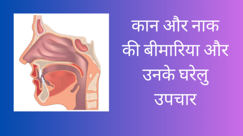 कान और नाक की बीमारिया और उनके घरेलु उपचार (1)