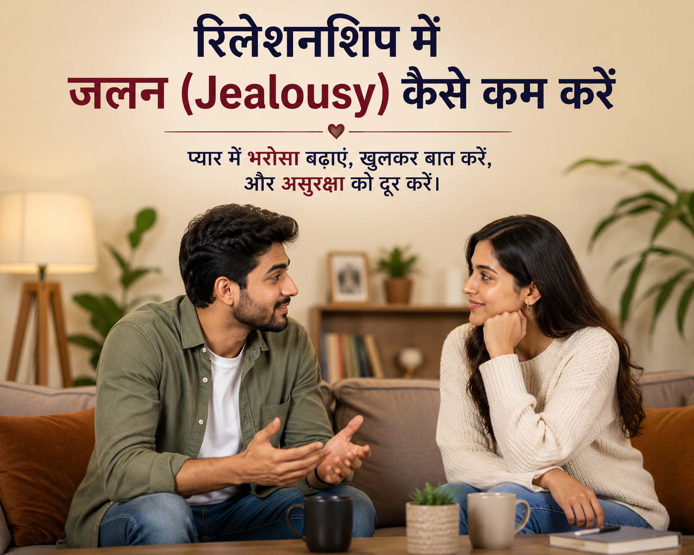 Relationship Me Jealousy Kaise Kam Kare couple building trust through honest communication without insecurity