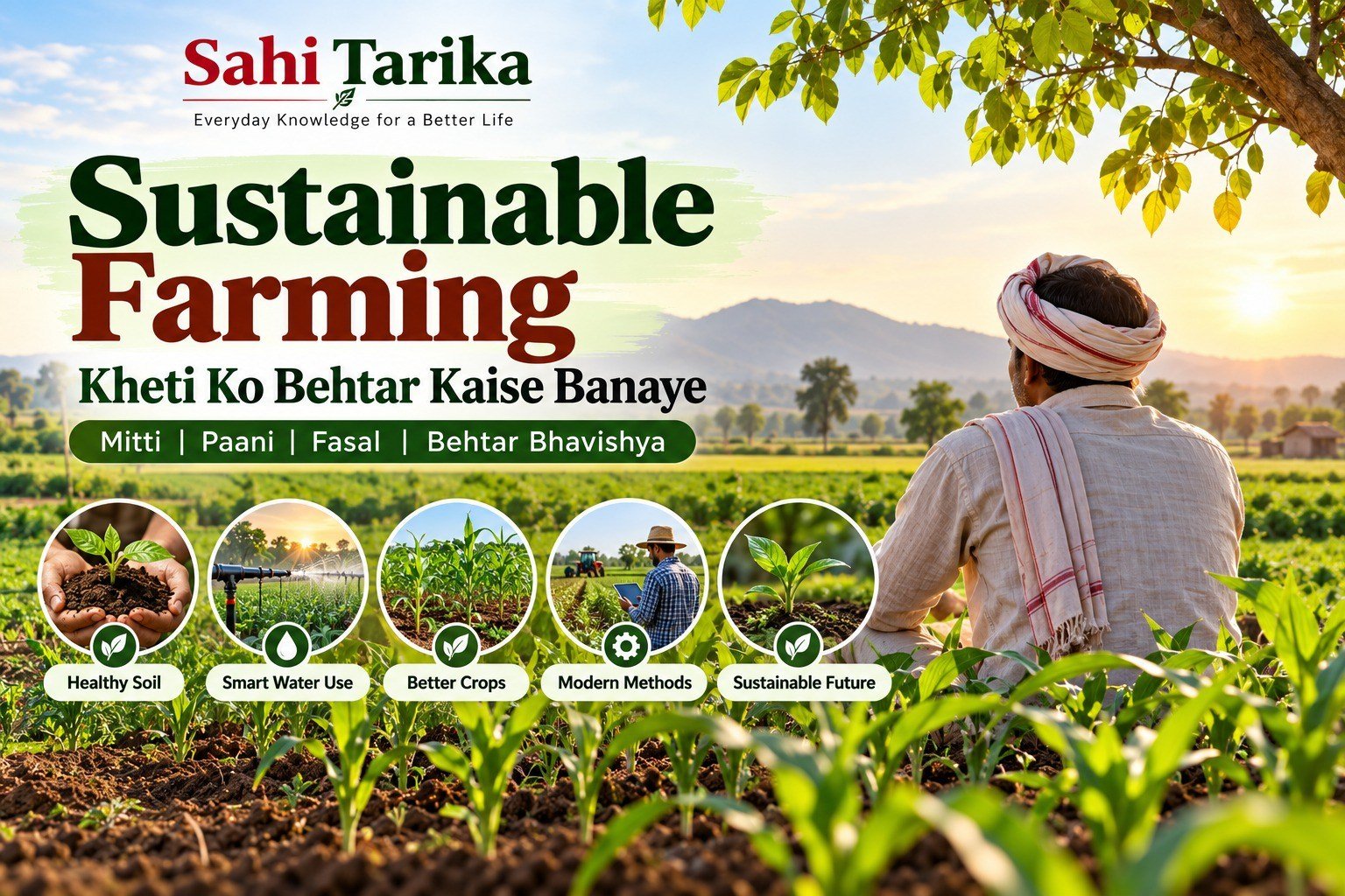 Kheti Ko Behtar Kaise Banaye: Sustainable Farming Ka Guide
